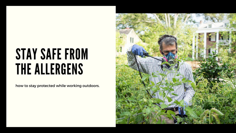 PPE/Respiratory Protection For Allergies: How To Stay Protected While Working Outdoors