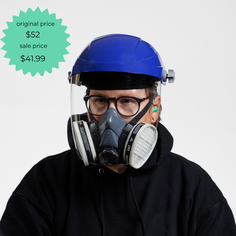 Gerson HE/OV Half-mask & Face Shield Bundle