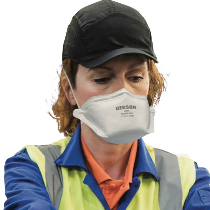 Gerson 3230 N95 NIOSH Extreme Comfort Flat-fold Masks | Peke Safety Gerson 3230 N95 NIOSH Extreme Comfort Flat-fold Masks | Peke Safety
