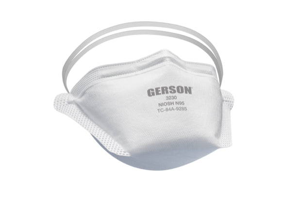 Gerson 3230 N95 NIOSH Extreme Comfort Flat-fold Masks