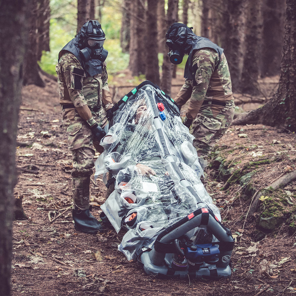 MilPod Patient Isolation Transport Stretcher